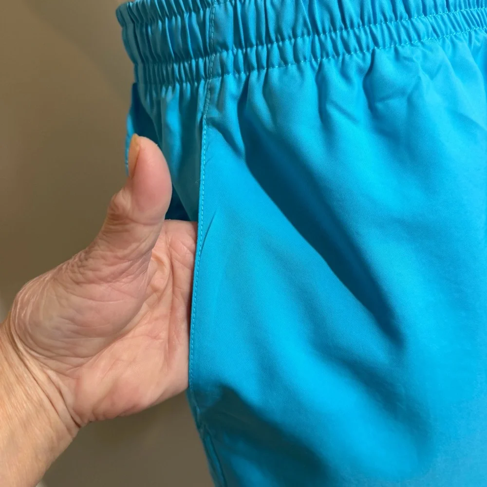Nike Men’s Woven Flow -SZ XXL- Light Blue Mesh Lined Athletic Shorts